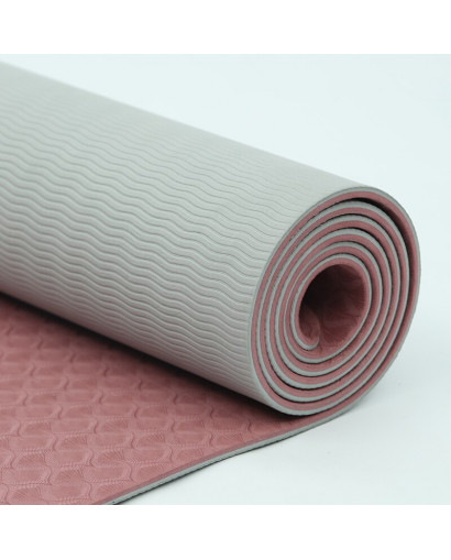 1830 * 610 * 6mm TPE jóga mat s taškou protiskluzový koberec sportovní podložka domácí tělocvična cvičení pro začátečníky enviro