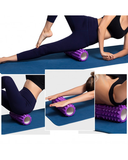 26cm Yoga column Teretana Fitness Pilates Pjenasti valjak vježbanje leđa Masaža Roller Yoga Cigla Cigla Kućna fitness oprema