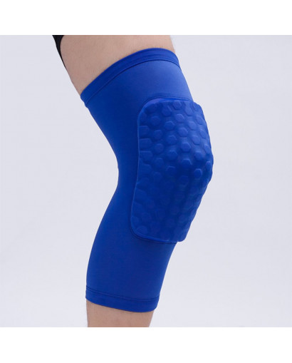 1PC Honeycomb Basketball Volleyball Knee Pads Short Design Compression Leg Sleeves Kneepad Leg Protector Brace Support