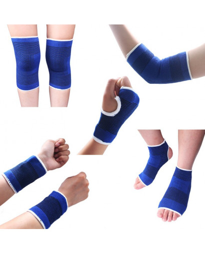 1 ks měkká elastická těsná prodyšná podpora chránič kolen podložka sportovní bandáž sportovní kolenní ortéza